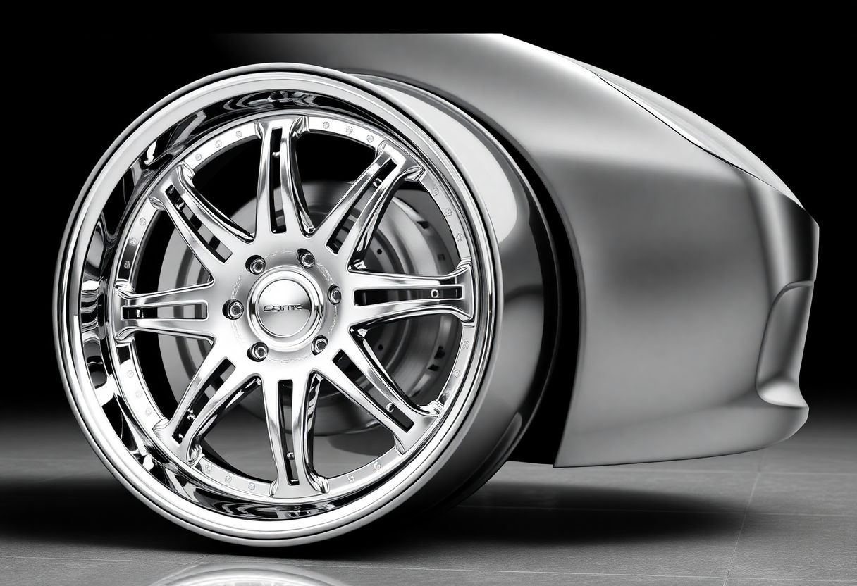 Custom chrome wheels